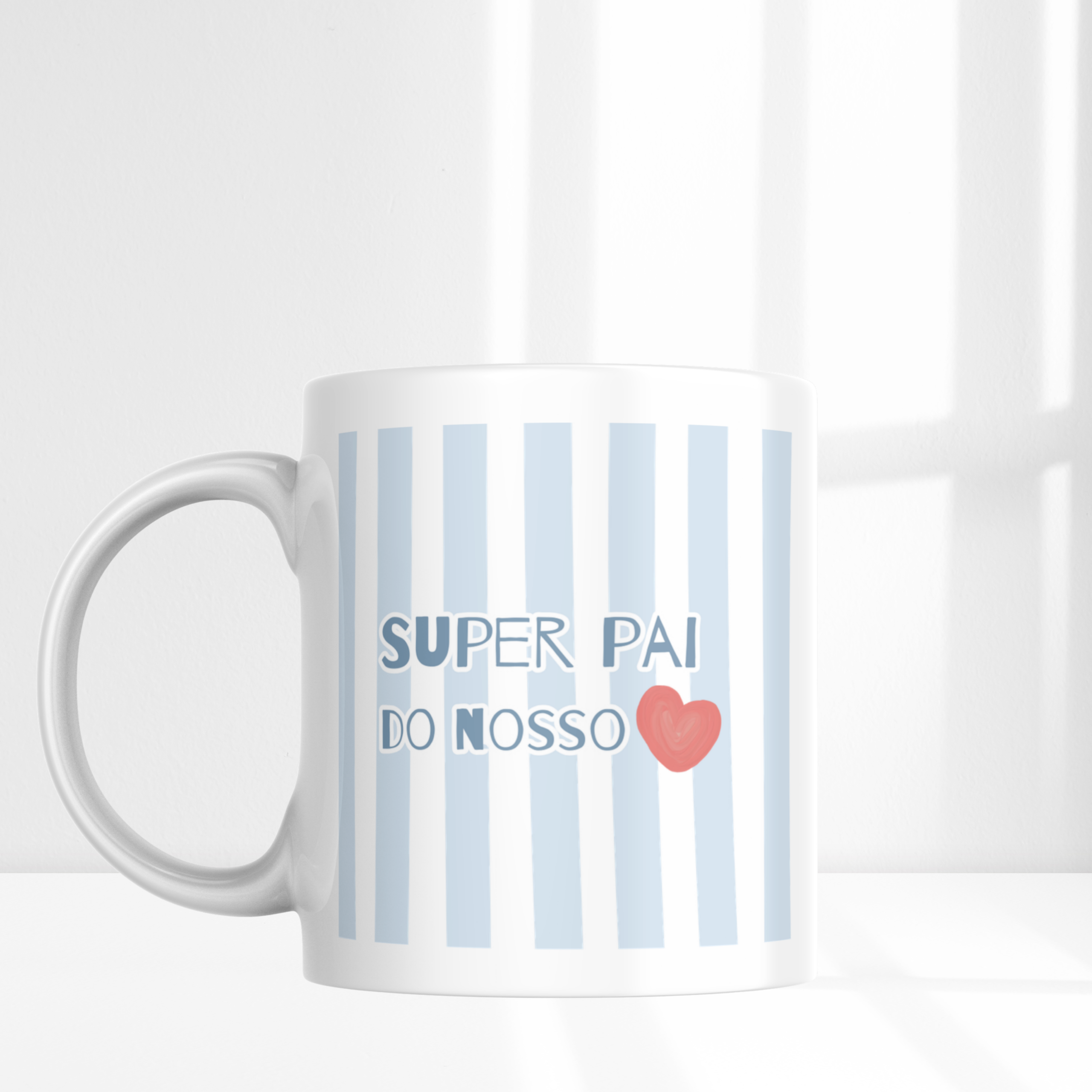Caneca SUPER PAI DO NOSSO❤️